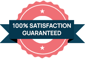 100% satisfaction guaranteed seal